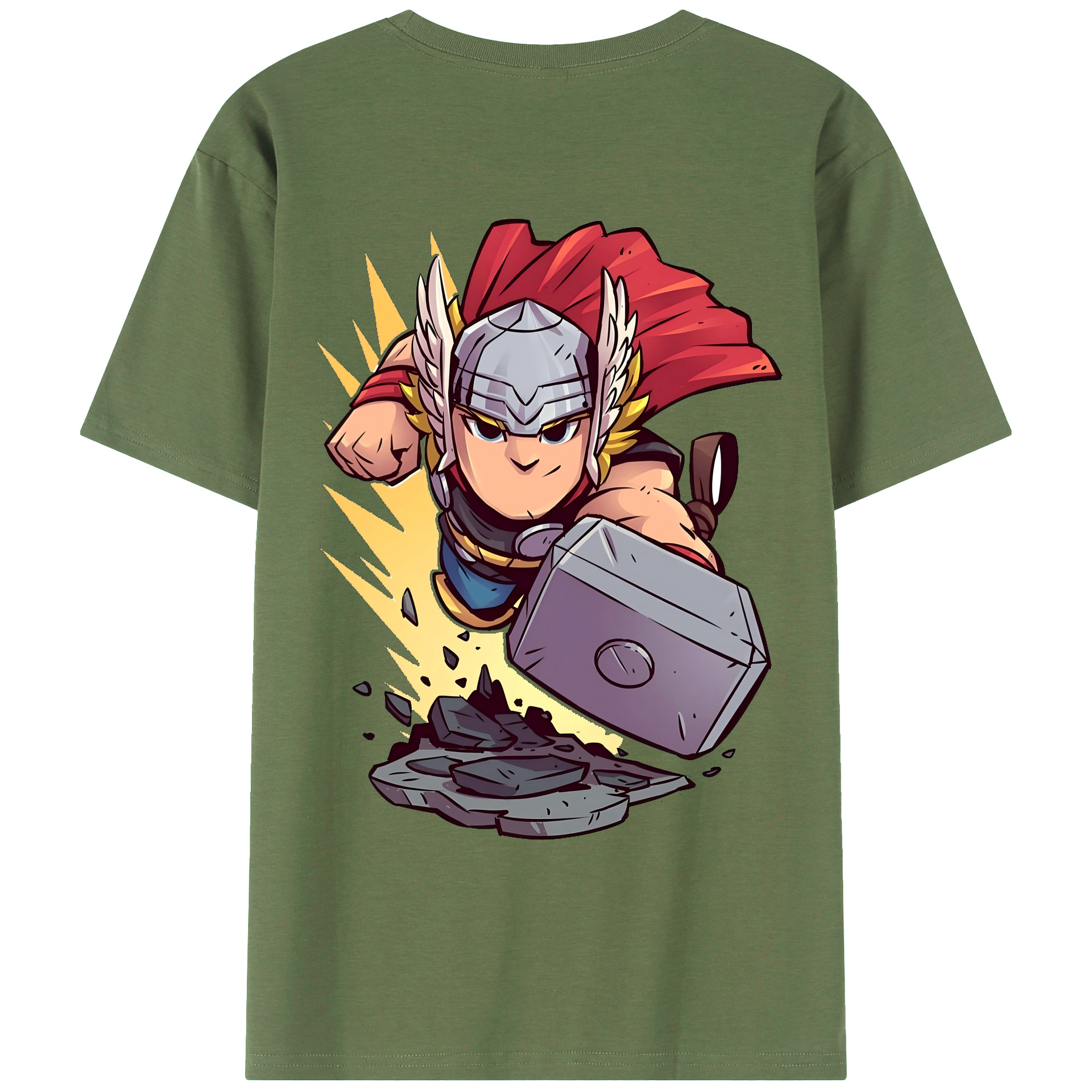（画像用） アベンジャーズ The Avengers 綿100％ メンズ半袖Tシャツ（バックプリント） 通気性